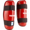 Shin Guard “WAKO Style” (Farba Red, Veľ. XS, Strih Without Label)