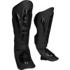 Shin- and Instep Guard „Star Light“ - size XS, black-black (Size XS, Color Black - Black)