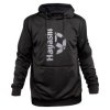 Hoodie “Upside” - black, size XS (Size XS, Color Black, Gloves cut Without Label)