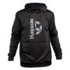 Hoodie “Upside” - black, size XS (Size XS, Color Black, Gloves cut Without Label)