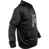 Hoodie “Upside” - black, size XS (Size XS, Color Black, Gloves cut Without Label)