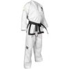 Taekwon-Do Master Dobok “Premium Gold” (ITF approved) - white, size 160 cm (Color White, Size 160 cm)