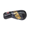 Boxing Gloves “PRISM” - Standard, black-gold, 10 oz (Color Black - Gold, Gloves weight 10 oz, Gloves cut Standard)