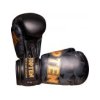 Boxing Gloves “PRISM” - Standard, black-gold, 10 oz (Color Black - Gold, Gloves weight 10 oz, Gloves cut Standard)