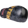 Boxing Gloves “PRISM” - Standard, black-gold, 10 oz (Color Black - Gold, Gloves weight 10 oz, Gloves cut Standard)