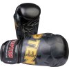 Boxing Gloves “PRISM” - Standard, black-gold, 10 oz (Color Black - Gold, Gloves weight 10 oz, Gloves cut Standard)