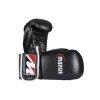 Boxing starter-kit with boxing gloves and mouthguard - 10 oz, black-white (Color Black - White, Gloves weight 10 oz)
