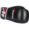 Boxing starter-kit with boxing gloves and mouthguard - 10 oz, black-white (Color Black - White, Gloves weight 10 oz)