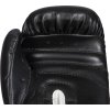 Boxing starter-kit with boxing gloves and mouthguard - 10 oz, black-white (Color Black - White, Gloves weight 10 oz)