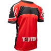 T-Shirt “Elastic” - red-black, size L (Size L, Color Red - Black)
