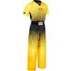 Kickboxing uniform “Grafic” (Farba White - Black, Veľ. 150)