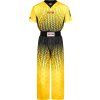 Kickboxing uniform “Grafic” (Farba White - Black, Veľ. 150)