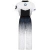 Kickboxing uniform “Grafic” (Farba White - Black, Veľ. 150)