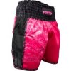 Kickboxing shorts “Dragon” - red-black, size XS (Size XS, Color Red - Black, Gloves cut Without Label)