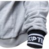 Hoodie “Fight Club” - grey, size XS (Size XS, Color Gray, Gloves cut Without Label)