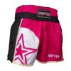 Kickbox-Shorts “STAR” - size S, green (Size S, Color Green, Gloves cut Without Label)