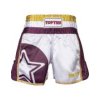 Kickbox-Shorts “STAR” - size S, green (Size S, Color Green, Gloves cut Without Label)