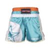 Kickbox-Shorts “STAR” - size S, green (Size S, Color Green, Gloves cut Without Label)
