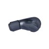 Boxing gloves “Wave Black’n’Black” - black-black, 10 oz (Color Black - Black, Gloves weight 10 oz, Gloves cut Standard)