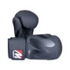 Boxing gloves “Wave Black’n’Black” - black-black, 10 oz (Color Black - Black, Gloves weight 10 oz, Gloves cut Standard)