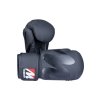 Boxing gloves “Wave Black’n’Black” - black-black, 10 oz (Color Black - Black, Gloves weight 10 oz, Gloves cut Standard)