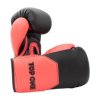 Boxing Gloves “TOP ONE” - 12 oz, red-black (Color Red - Black, Gloves weight 12 oz)