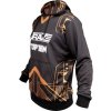 Hoodie “BRAVE” - black-gold, size XS (Size XS, Color Black - Gold, Gloves cut Without Label)