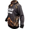 Hoodie “BRAVE” - black-gold, size XS (Size XS, Color Black - Gold, Gloves cut Without Label)