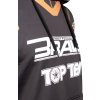 Hoodie “BRAVE” - black-gold, size XS (Size XS, Color Black - Gold, Gloves cut Without Label)