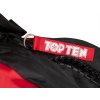 Backpack-Sportsbag-Dufflebag combination “Hexagon” - 55 cm x 29 cm x 27 cm, black-red (Color Black - Red, Dimensions 55 cm x 29 cm x 27 cm)