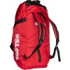 Backpack-Sportsbag-Dufflebag combination “Hexagon” - 55 cm x 29 cm x 27 cm, black-red (Color Black - Red, Dimensions 55 cm x 29 cm x 27 cm)
