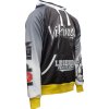 Hoodie “Vikings” - black-white, size S (Size S, Color Black - White)