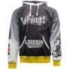 Hoodie “Vikings” - black-white, size S (Size S, Color Black - White)