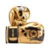 Boxing gloves “Power Ink Golden Star” - white-gold, 10 oz (Color White - Gold, Gloves weight 10 oz, Gloves cut Standard)