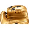Boxing gloves “Power Ink Golden Star” - white-gold, 10 oz (Color White - Gold, Gloves weight 10 oz, Gloves cut Standard)