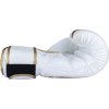 Boxing gloves “Power Ink Golden Star” - white-gold, 10 oz (Color White - Gold, Gloves weight 10 oz, Gloves cut Standard)