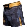 MMA Shorts “Black Force” Camouflage - black-black, size S (Size S, Color Black - Black, Gloves cut Without Label)