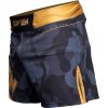MMA Shorts “Black Force” Camouflage - black-black, size S (Size S, Color Black - Black, Gloves cut Without Label)