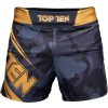 MMA Shorts “Black Force” Camouflage - black-black, size S (Size S, Color Black - Black, Gloves cut Without Label)