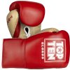 Boxhandschuhe “GLORUS” - red-gold, 10 oz (Color Red - Gold, Gloves weight 10 oz, Gloves cut Standard)