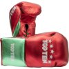 Boxing gloves “Pro MX” - 10 oz, red-green (Color Red, Gloves weight 10 oz, Gloves cut Standard)