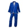 Brazilian Jiu Jitsu (BJJ) Gi “Mohicans” - size A0 = 150 cm, weiss (Size A0, 150 cm, Color White)
