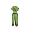 Kickboxing uniform “Future” for Kids - size 130 = 130 cm, white-black (Size 130, 130 cm, Color White - Black)