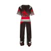 Kickboxing uniform “Future” for Kids - size 130 = 130 cm, white-black (Size 130, 130 cm, Color White - Black)
