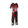 Kickboxing uniform “Future” for Kids - size 130 = 130 cm, white-black (Size 130, 130 cm, Color White - Black)