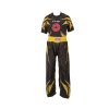 Kickboxing uniform “Future” for Kids - size 130 = 130 cm, white-black (Size 130, 130 cm, Color White - Black)