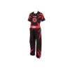 Kickboxing uniform “Future” for Kids - size 130 = 130 cm, white-black (Size 130, 130 cm, Color White - Black)