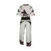 Kickboxing uniform “Future” for Kids - size 130 = 130 cm, white-black (Size 130, 130 cm, Color White - Black)