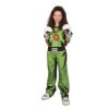 Kickboxing uniform “Future” for Kids - size 130 = 130 cm, white-black (Size 130, 130 cm, Color White - Black)