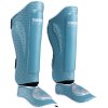 Shin- and Instep Guard “Superior” - blue, size XS (Size XS, Color Blue, Gloves cut Without Label)